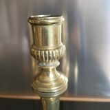 Pair of gilded bronze candlesticks