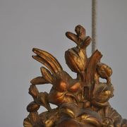 Mirror of style Louis XVI gilded stucco 1880
