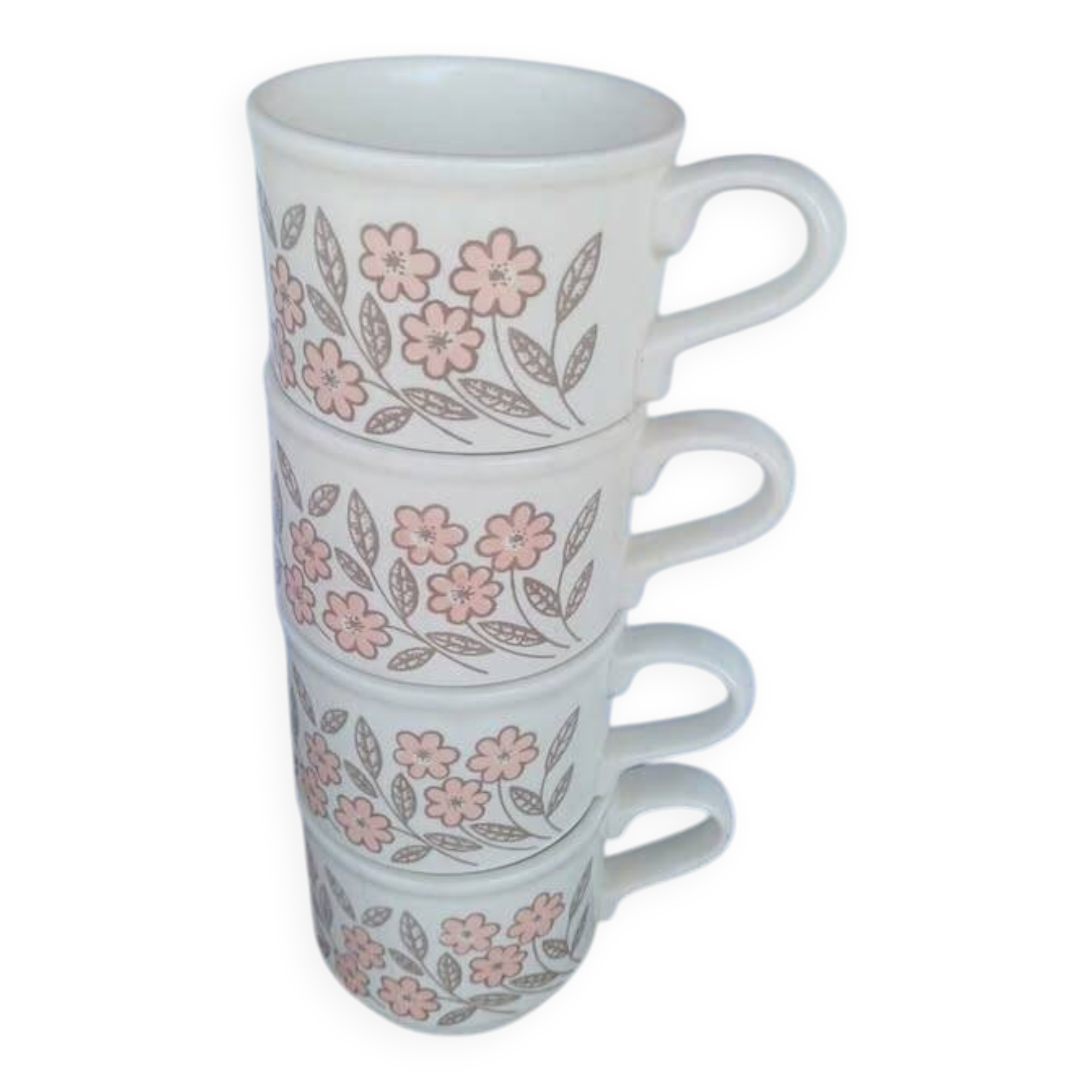 4 vintage Biltons mugs