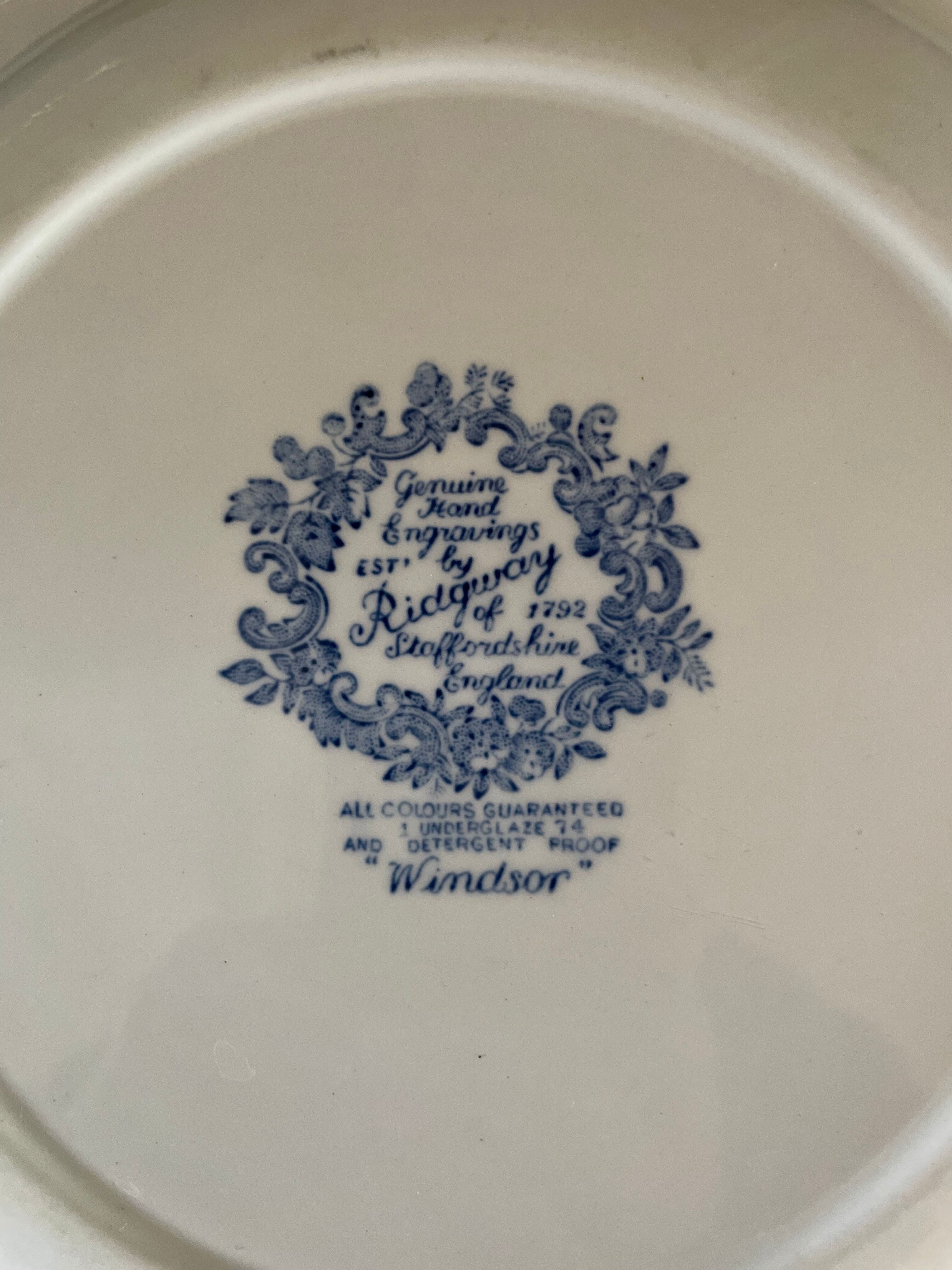 Vintage plate Villeroy and Boch Model Fasan