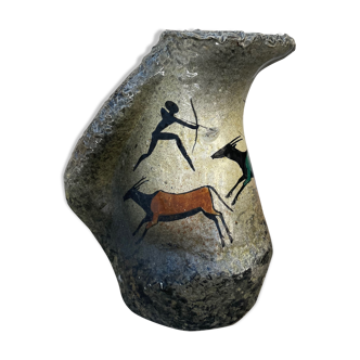 Ceramic vase André Quiron Valloris 1960