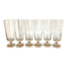 Service de flûtes à champagne luminarc cavalier transparent