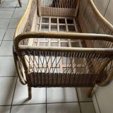 Rattan children's bed