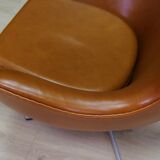 Egg Chair, design danois, années 1960, designer : Arne Jacobsen, fabricant : Fritz Hansen