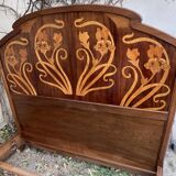 Art Nouveau bed