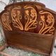 Art Nouveau bed