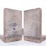 Antique Marble Bookends / Pair