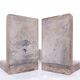 Antique Marble Bookends / Pair