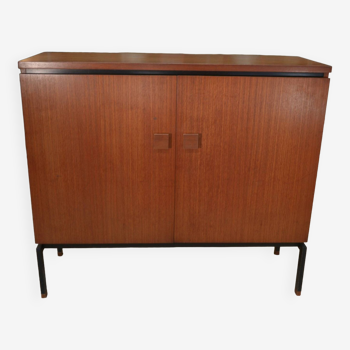 Vintage 2-door mahogany sideboard 1960