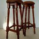 Paire tabourets bar vintage style pub anglais-75 cm