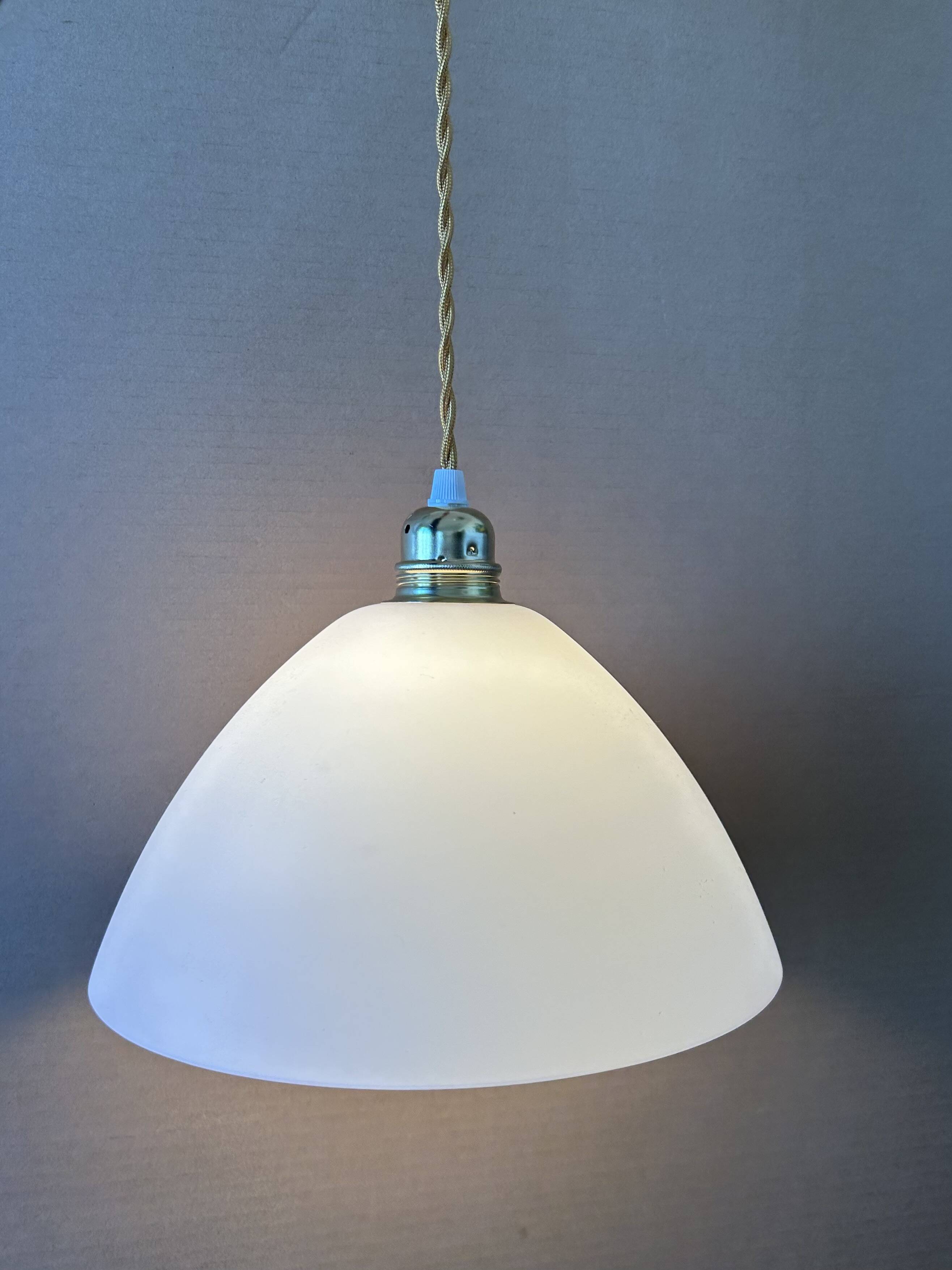 Suspension opaline D26cm