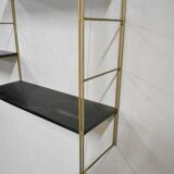 Vintage metal shelves