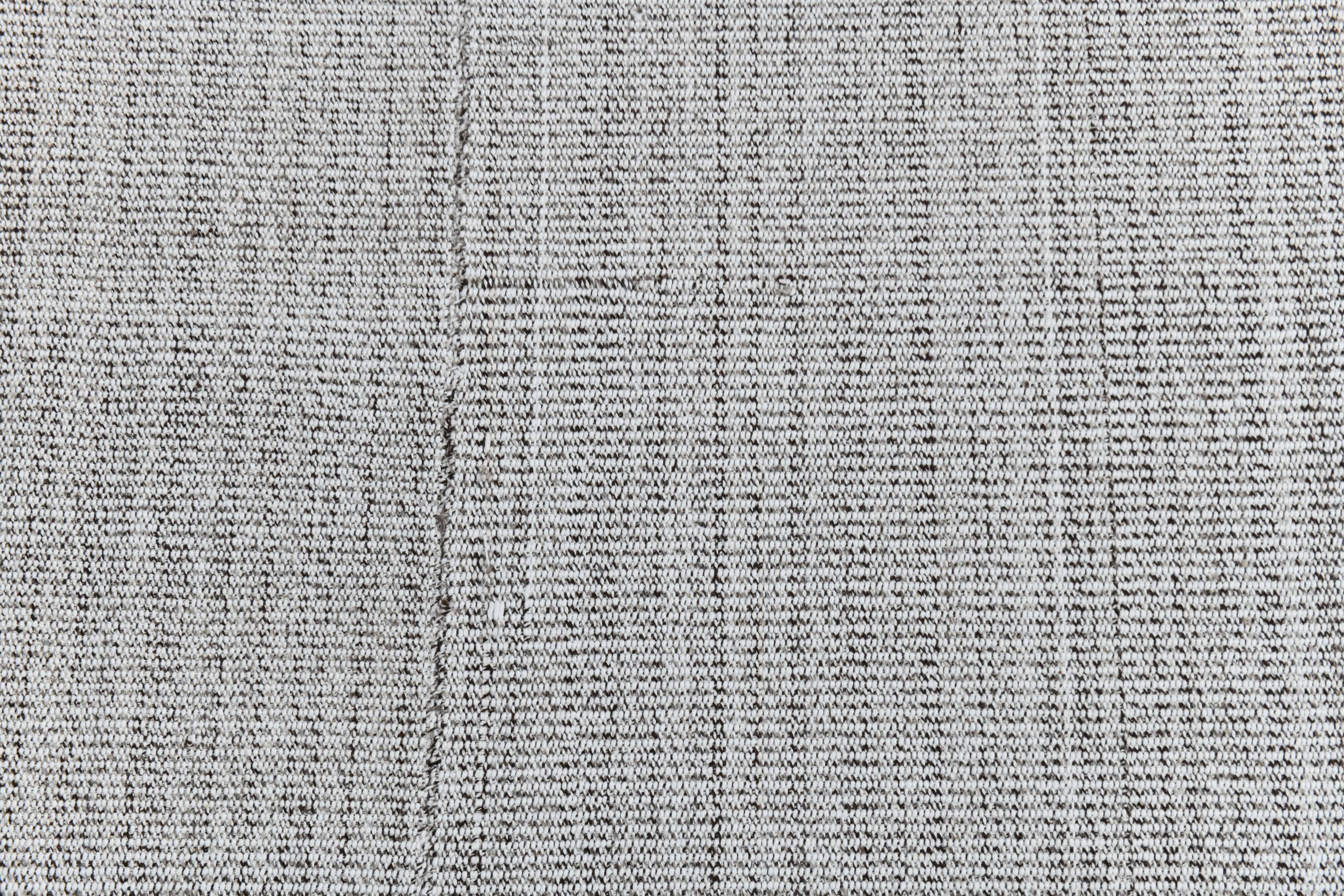 Handmade solid vintage rug 312x386cm