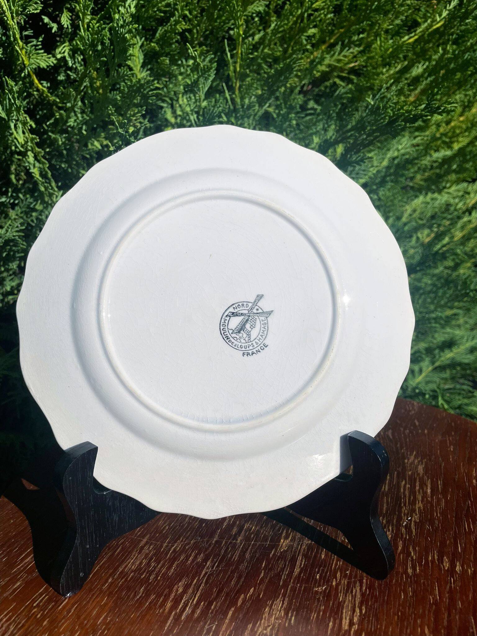 Moulin des Loups dessert plates