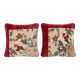 Set of 2 vintage Turkish cushion covers 51x51 cm