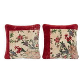 Set of 2 vintage Turkish cushion covers 51x51 cm