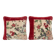 Set of 2 vintage Turkish cushion covers 51x51 cm