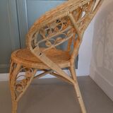 Armchair 60s Peacock