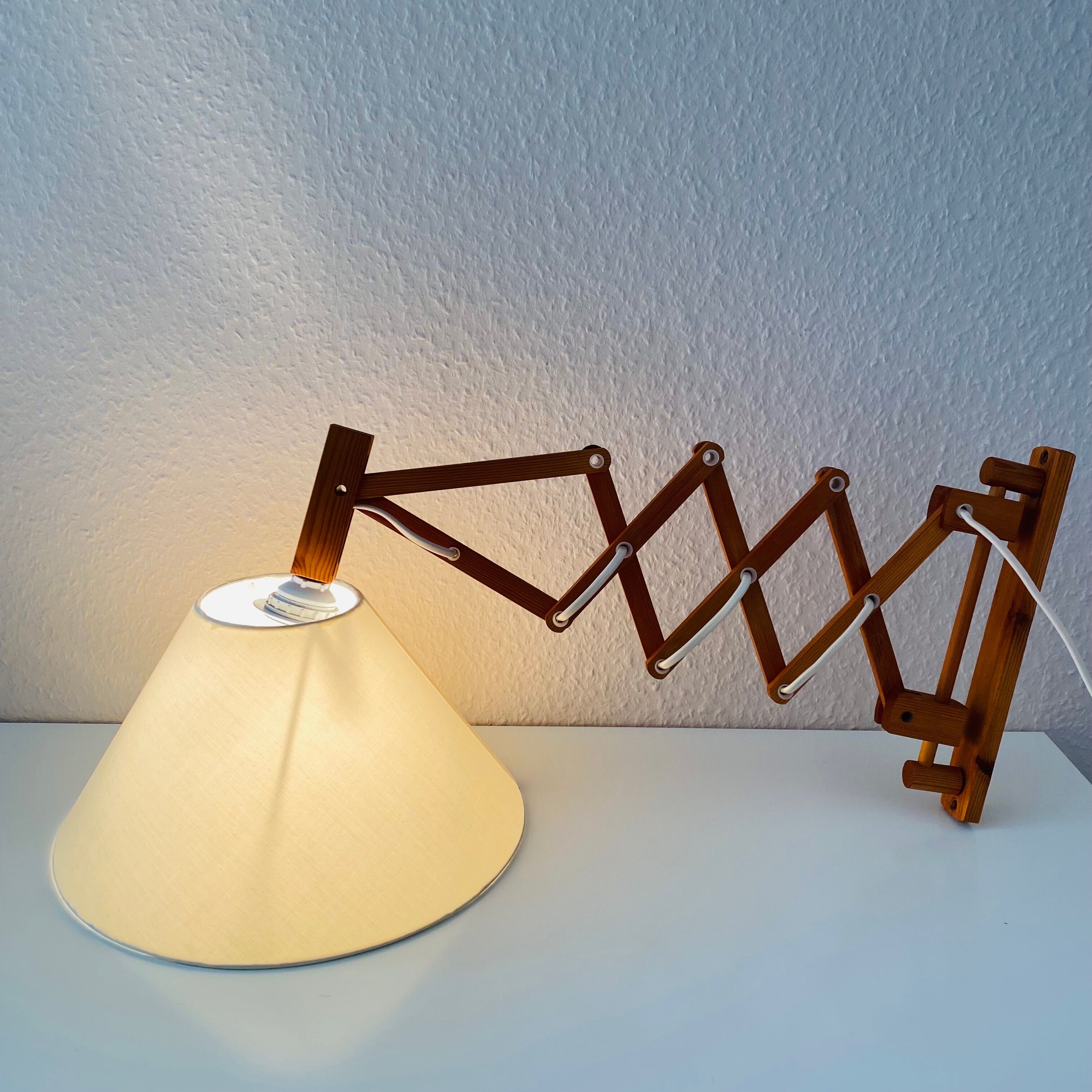Wall lamp Translandia Denmark, Mid Century Lamp, Scandinavian Design