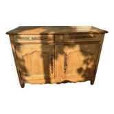 Light wood antique regional sideboard