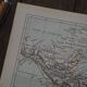 Central America, old map 1887 – Vintage geographical map.