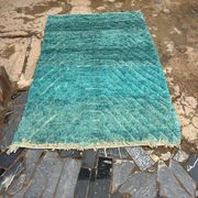 Custom-made traditional pure wool carpet blue 1.6/2.5 m