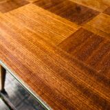 Vintage blond wood coffee table, Circa 60