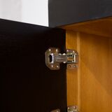 Brutalist sideboard in blackened oak