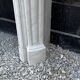 Louis XV style fireplace in Carrara marble circa 1880