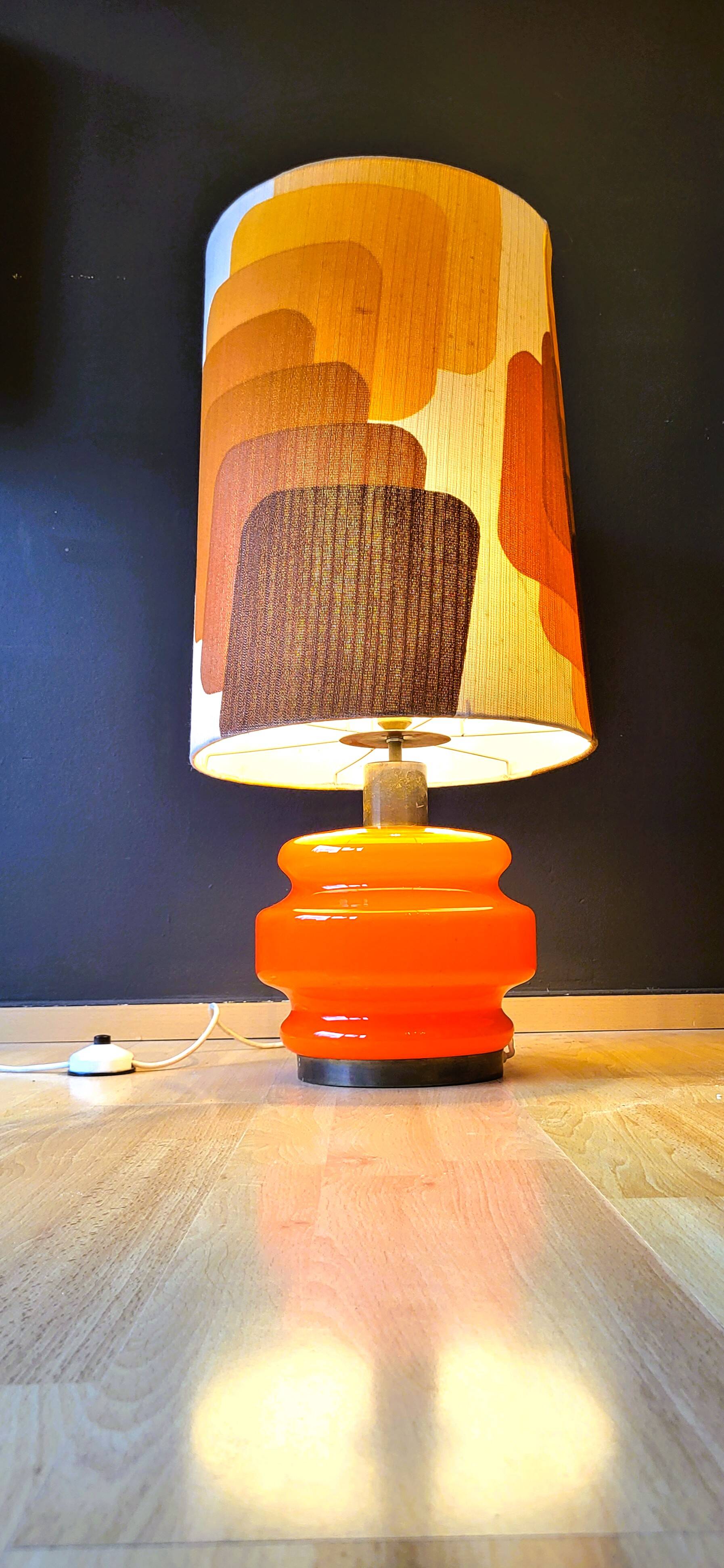 70s Design Floor or Table Lamp