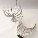 Pair of X Feal candlesticks