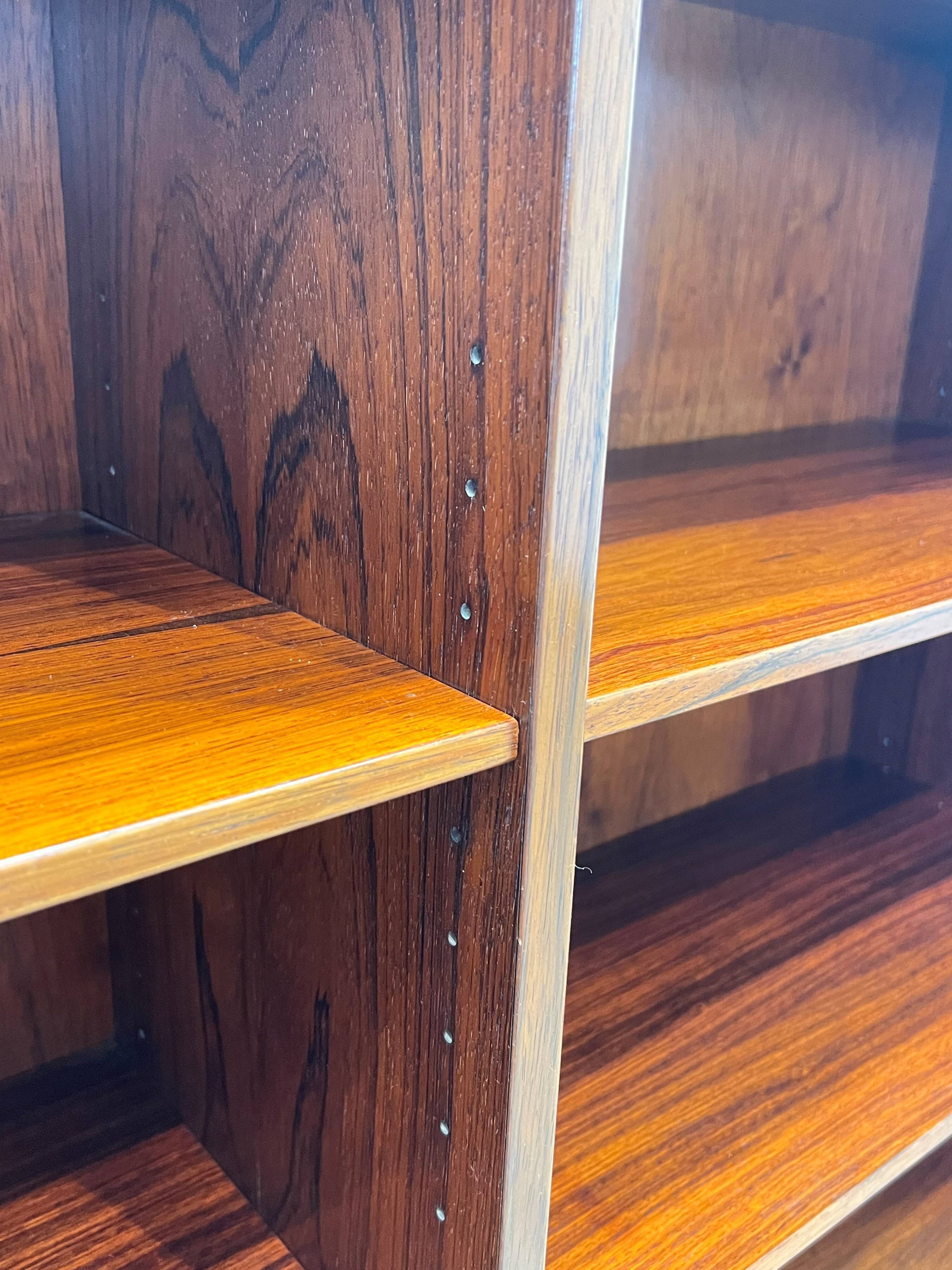 Bookshelf made of rosewood by Omann Junior Denmark