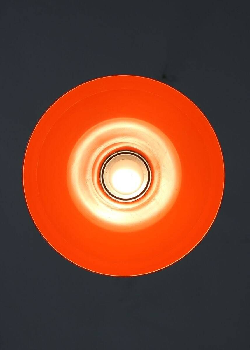 Vintage 2240 Faro pendant lamp by Luigi Massoni for Guzzini & Meblo, 1960s, set of 2