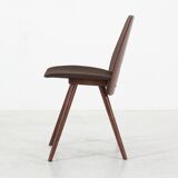Set of 4 dining lollipop chairs by františek jirák for tatra, 60's