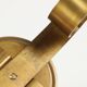 Ystad Metall brass candlestick – Sweden, 1960s