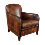 Sheepskin armchair