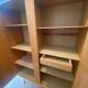 Armoire vintage bois/rotin années 50/60