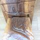 African solid wood palaver chair – Carved motifs