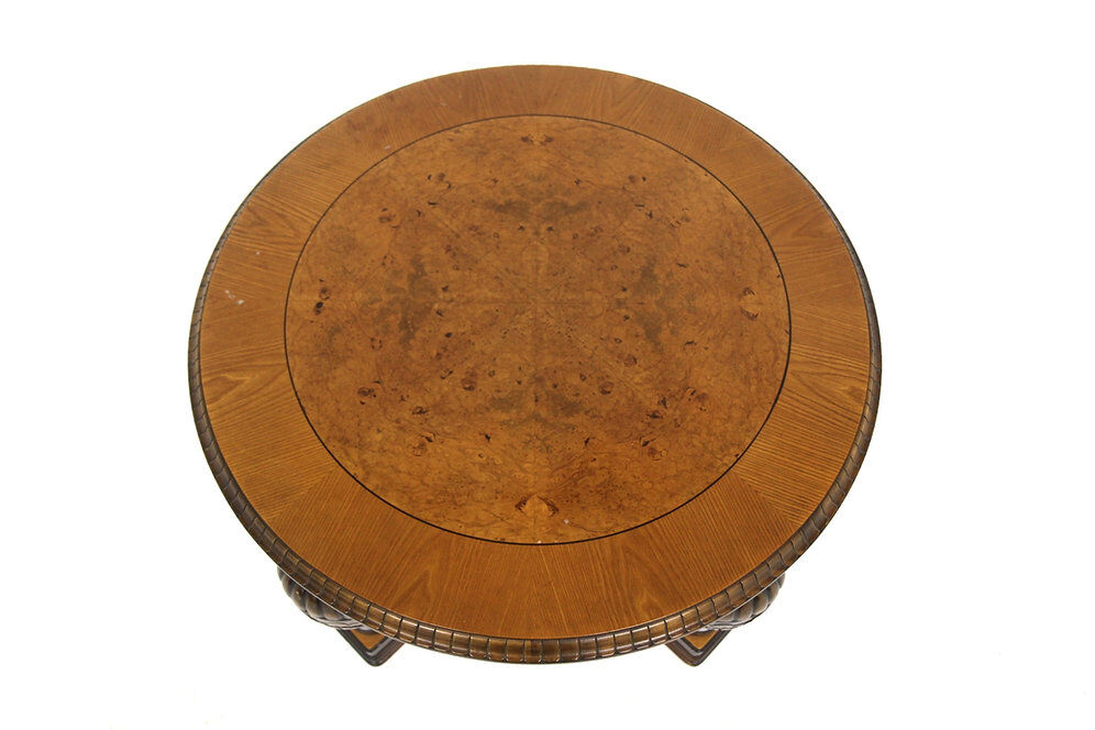 Birch coffee table, Swedish Modern, Sweden, 1930