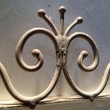 Wrought iron mirror "Country corner" 81x42cm