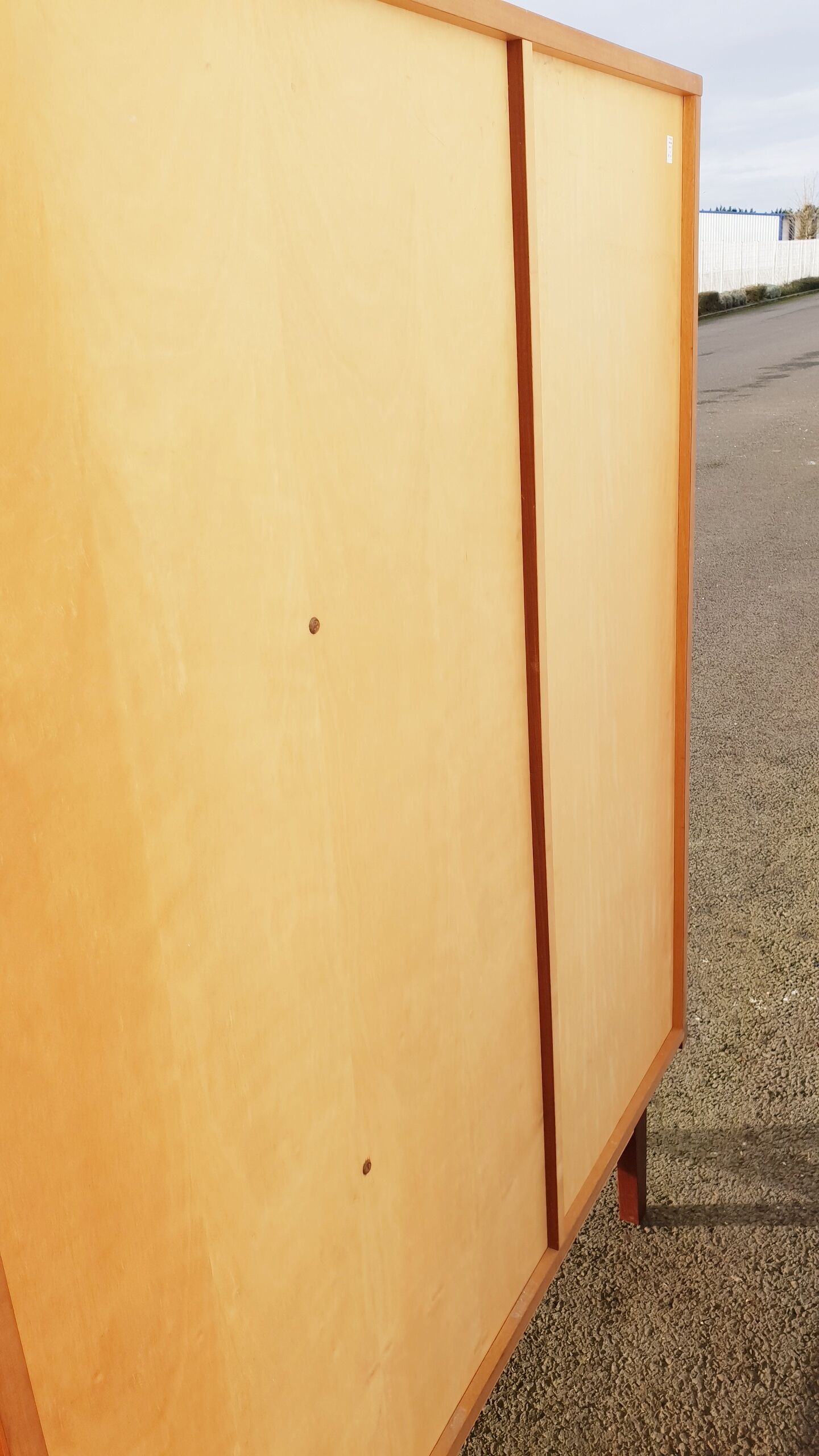 Scandinavian secretary cabinet