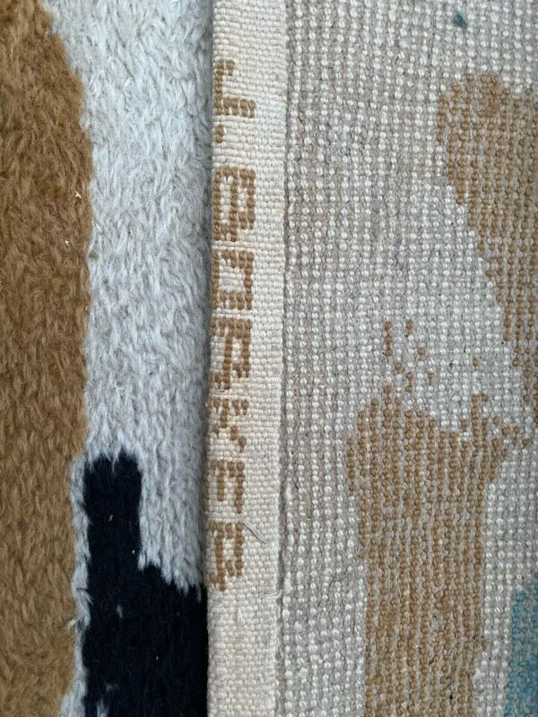 60s design carpet, Jacques Borker 160x270 cm