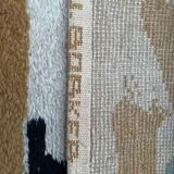 60s design carpet, Jacques Borker 160x270 cm