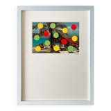 Coconut Sorbet - Collage on Postcard