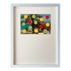 Sorbet Coco - Collage sur carte postale
