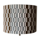 Fortress lampshade - vintage fabric