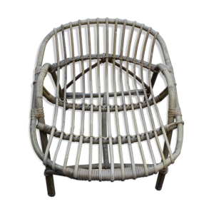 Fauteuil enfant en rotin