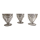 Ensemble de 3 verres Cristal Baccarat Talleyrand