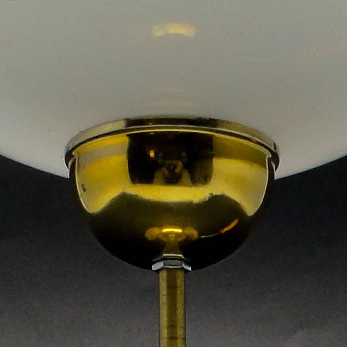 Art Deco style pendant lamp, Poland, 1950s