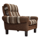 Danish club chair from the 1970s, original wool upholstery, original condition.